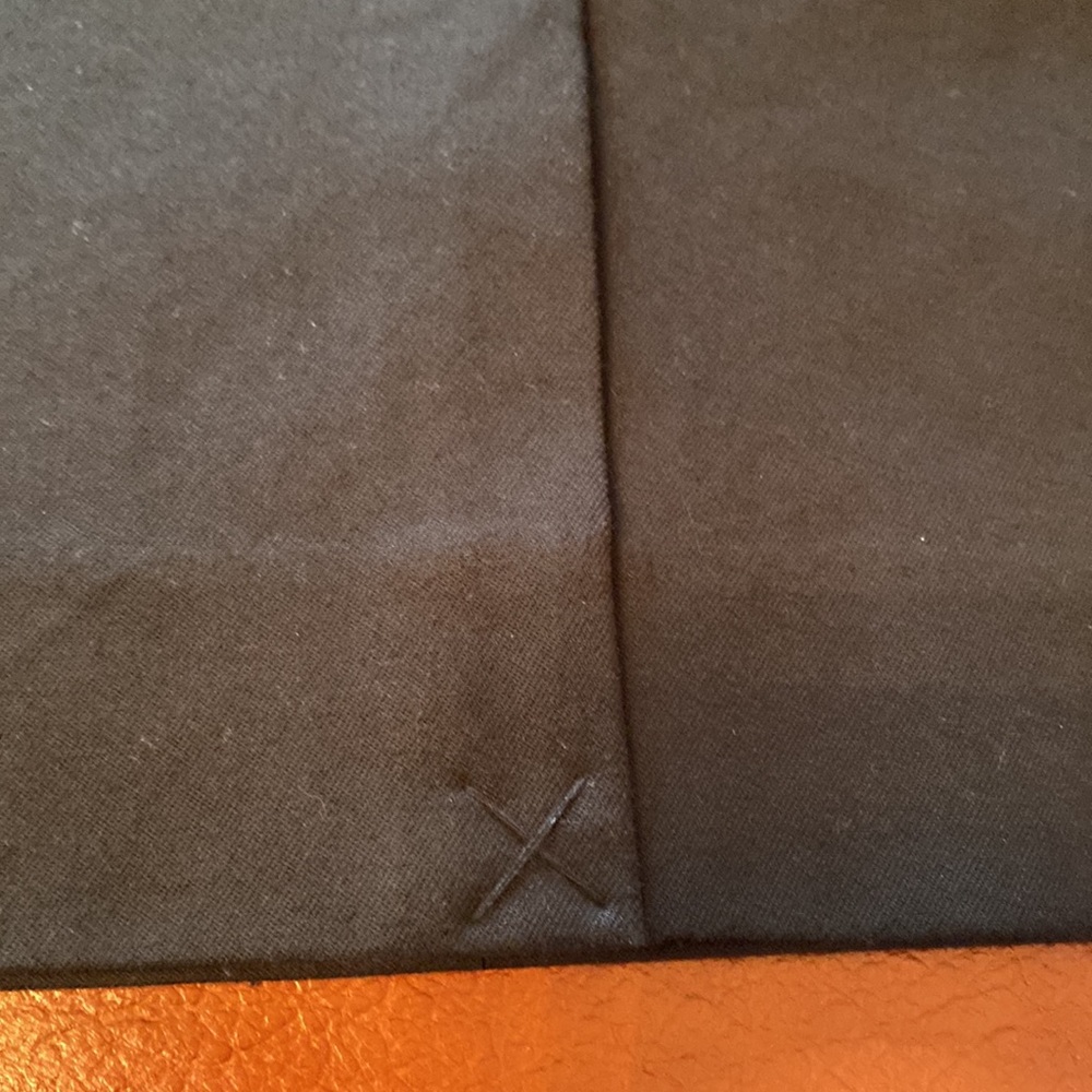 Banana Republic Black Mini Skirt with Gold Zipper Detail - Picture 6 of 7